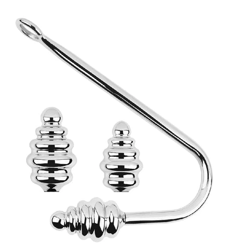 Hook 8826 Screw-in GreatBenefit Set Anal Ribbed 0929